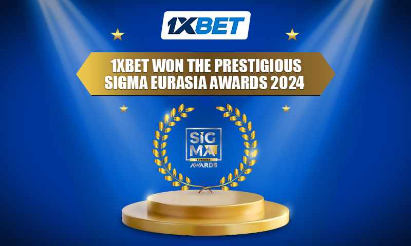 1xBet prestijli SiGMA Eurasia Ödülleri 2024’ü kazandı